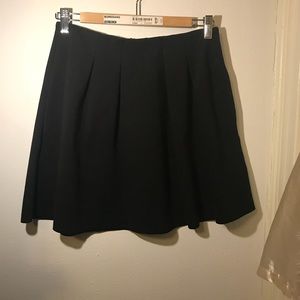 Madewell black mini skirt
